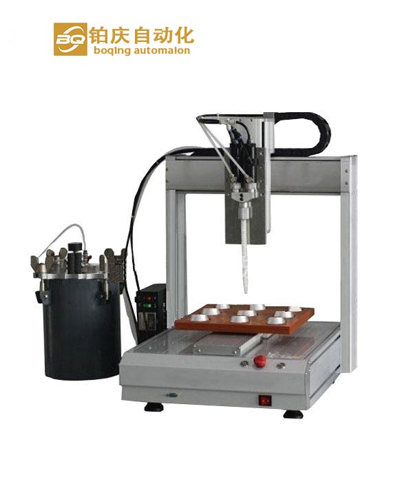 活塞壓力桶硅單頭單Y自動膠點(diǎn)膠機(jī)